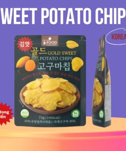 Snacks Khoai Lang Vàng- 골드 고구마칩- Gold Sweet Potato Chips