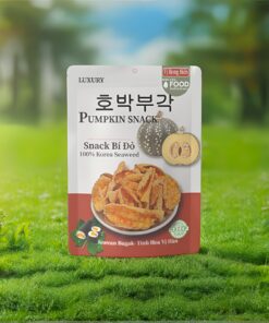 Snack Bí Đỏ Hàn Quốc Vị Rong Biển-Korean Pumpkin Bugak/호박부각