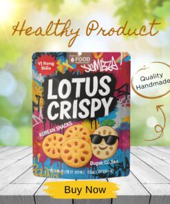  Bugak Củ Sen Hàn Quốc -연근부각- Korean Lotus Snacks