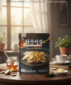 Snack Khoai Mì Vị Rong Biển-Bơ Mật Ong- 카사바칩- Cassava Chips
