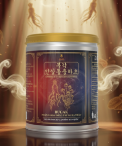 Bugak Nhân Sâm Đông Trùng Hạ Thảo- 인삼 동충하초 부각