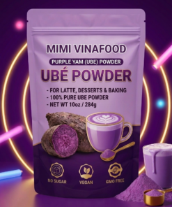 프리미엄 우베(UBE) 파우더-BỘT KHOAI MỠ TÍM-PURPLE YAM (UBE) POWDER