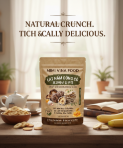 Snacks Nấm Đông Cô  - Crispy Shiitake Mushroom Bugak - 표고버섯 부각