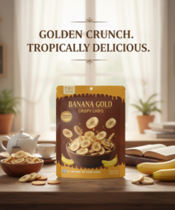 Snack Chuối Bơ Mật Ong- Honey Butter Banana Chips -허니 버터 바나나 칩