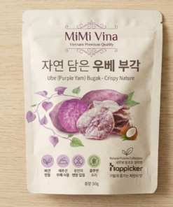 Snack Khoai Mỡ - Ube Snack - 우베 (얌) 부각